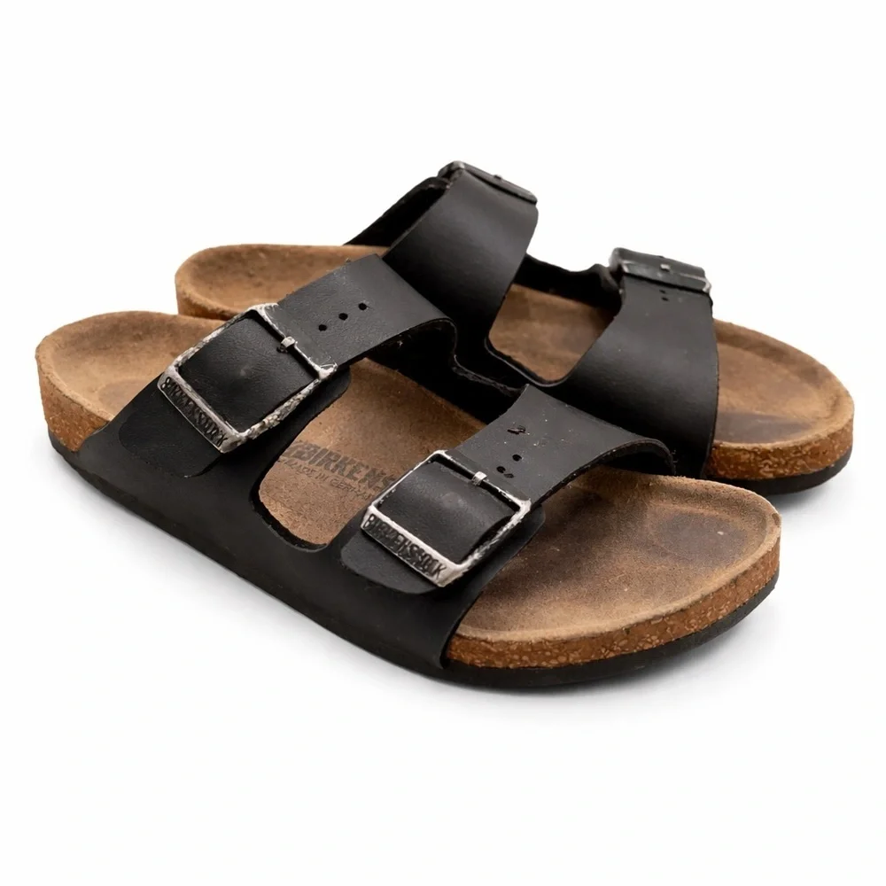 Birkenstock Kids Arizona Sandals Black Size 11.5 Toddler – Well Loved